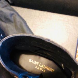 Saint Laurent Shoes - Saint Laurent Western Boots + Dust Bag + Box + Bag Saint Laurent Shoes - Saint Laurent Western Boots + Dust Bag + Box + Bag